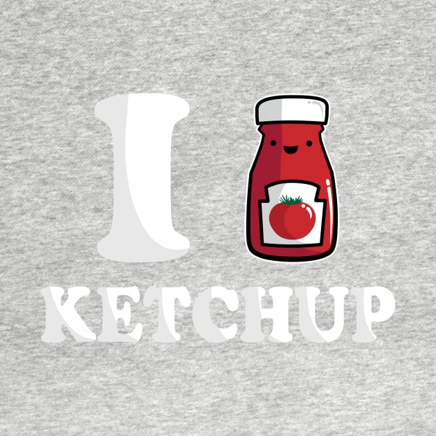 I Heart Ketchup by fishbiscuit